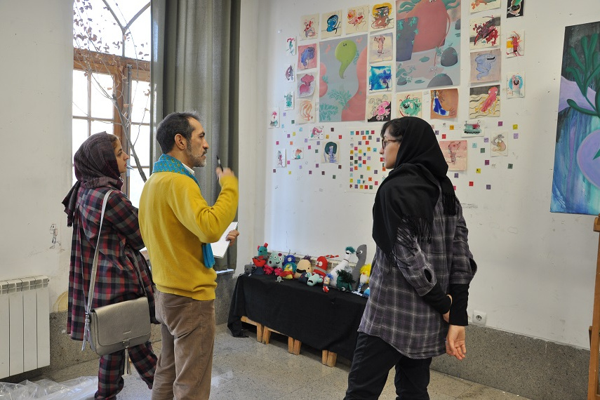 ژوژمان رشته نقاشى بهمن ۹۷