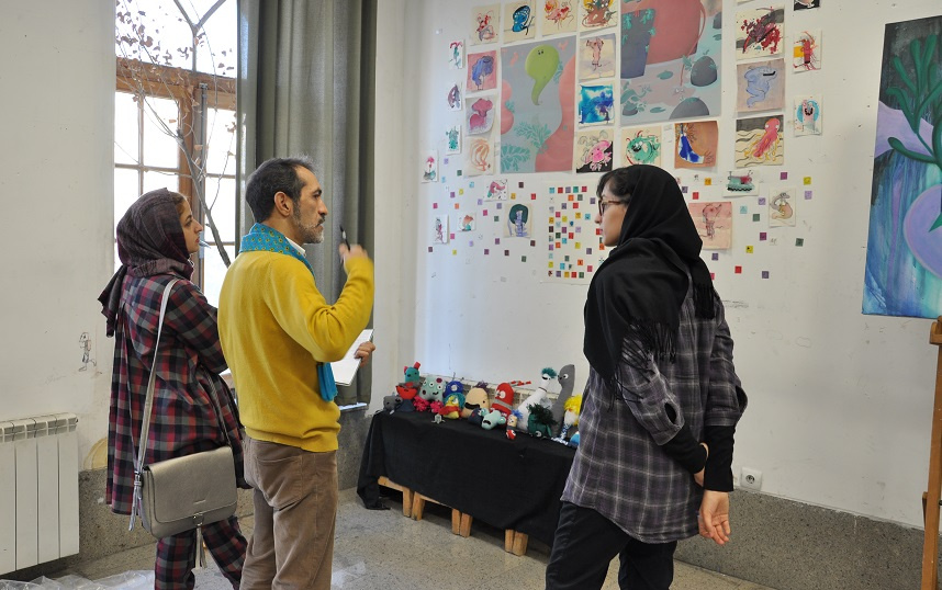 ژوژمان رشته نقاشى بهمن ۹۷